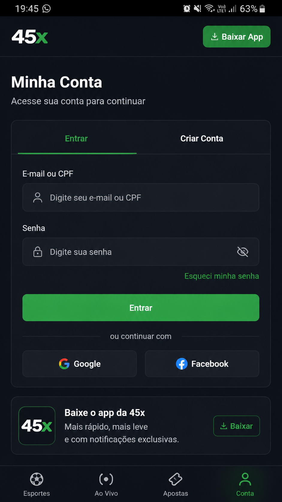 45x screenshot