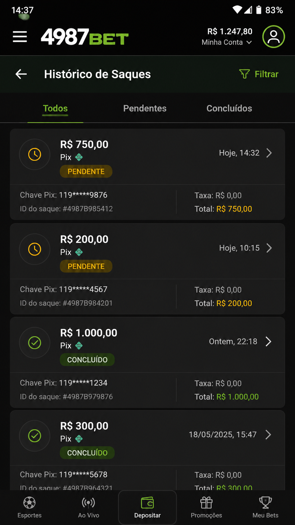 4987bet screenshot