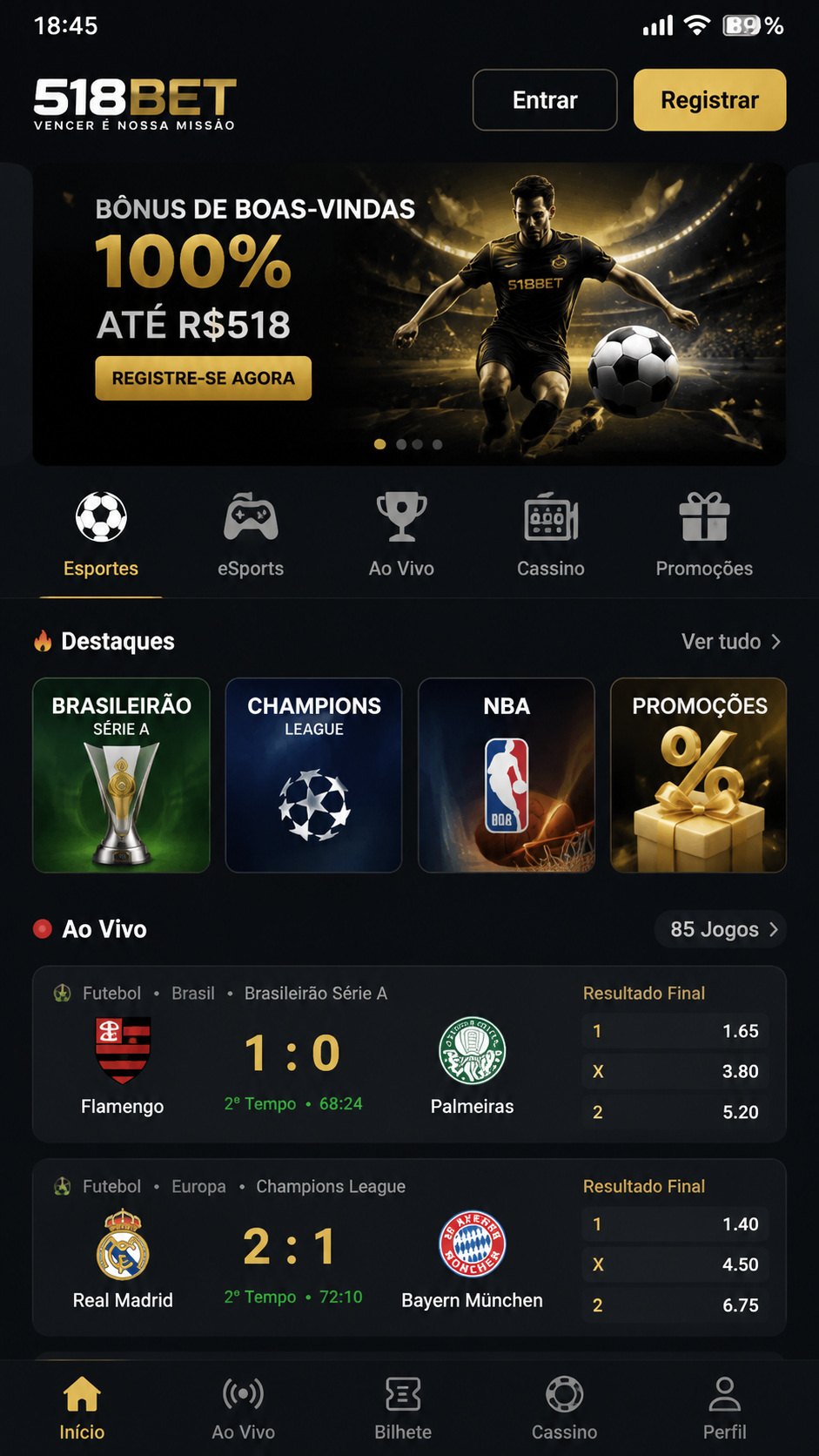 518bet screenshot