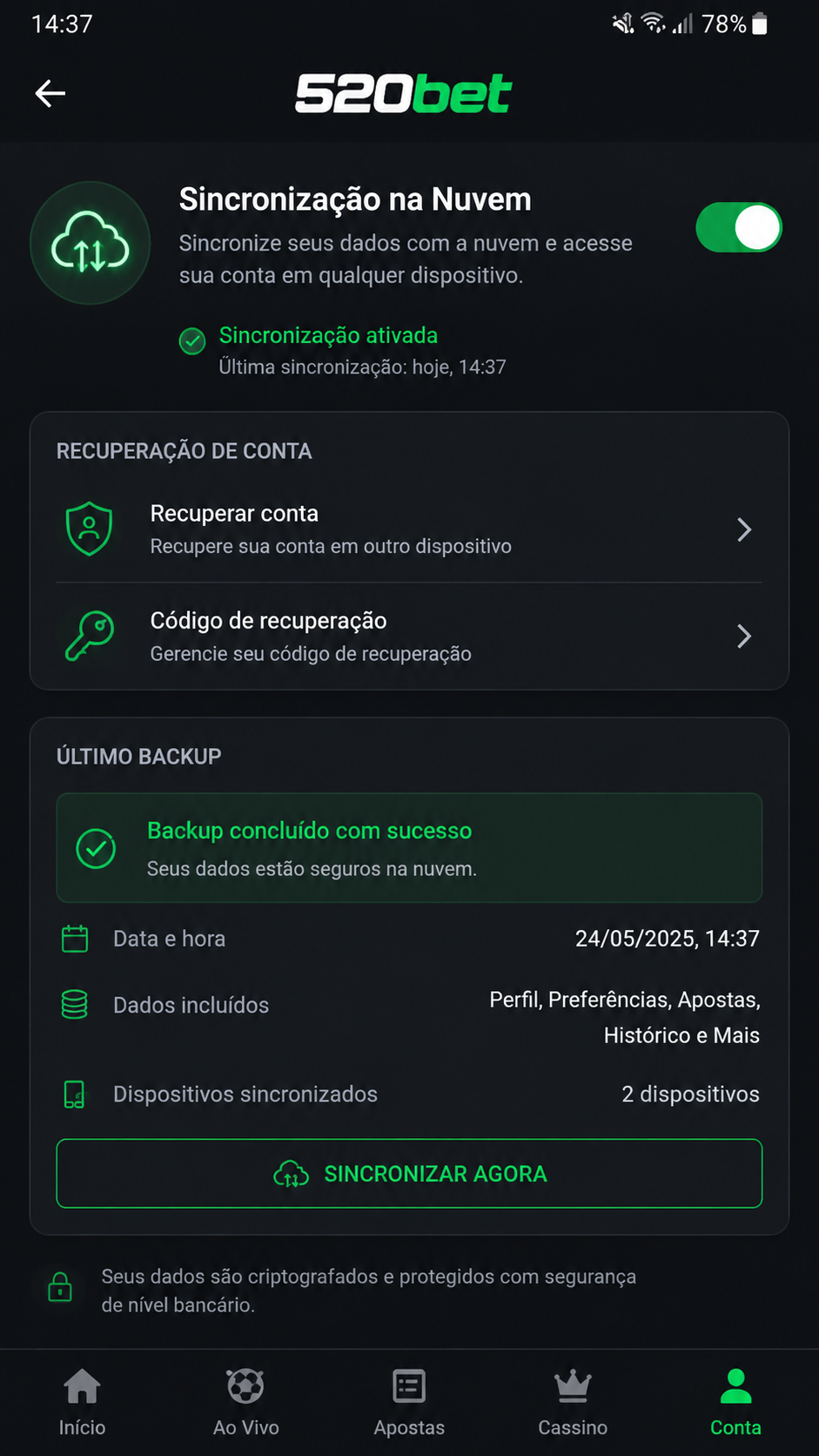 520bet screenshot
