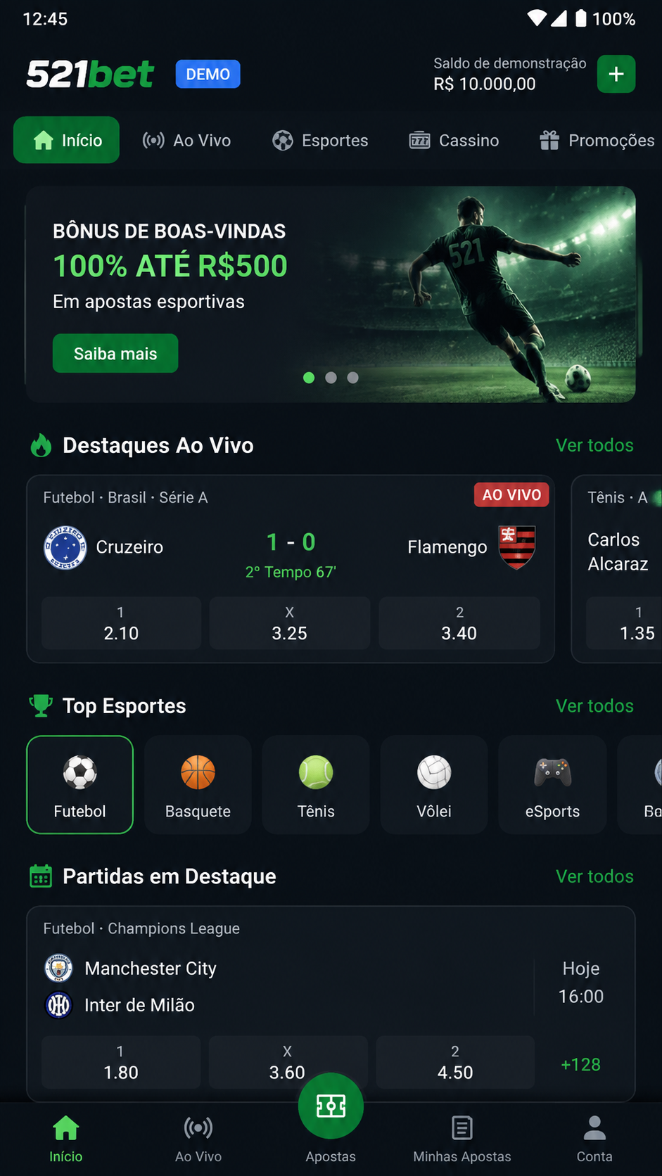521bet screenshot