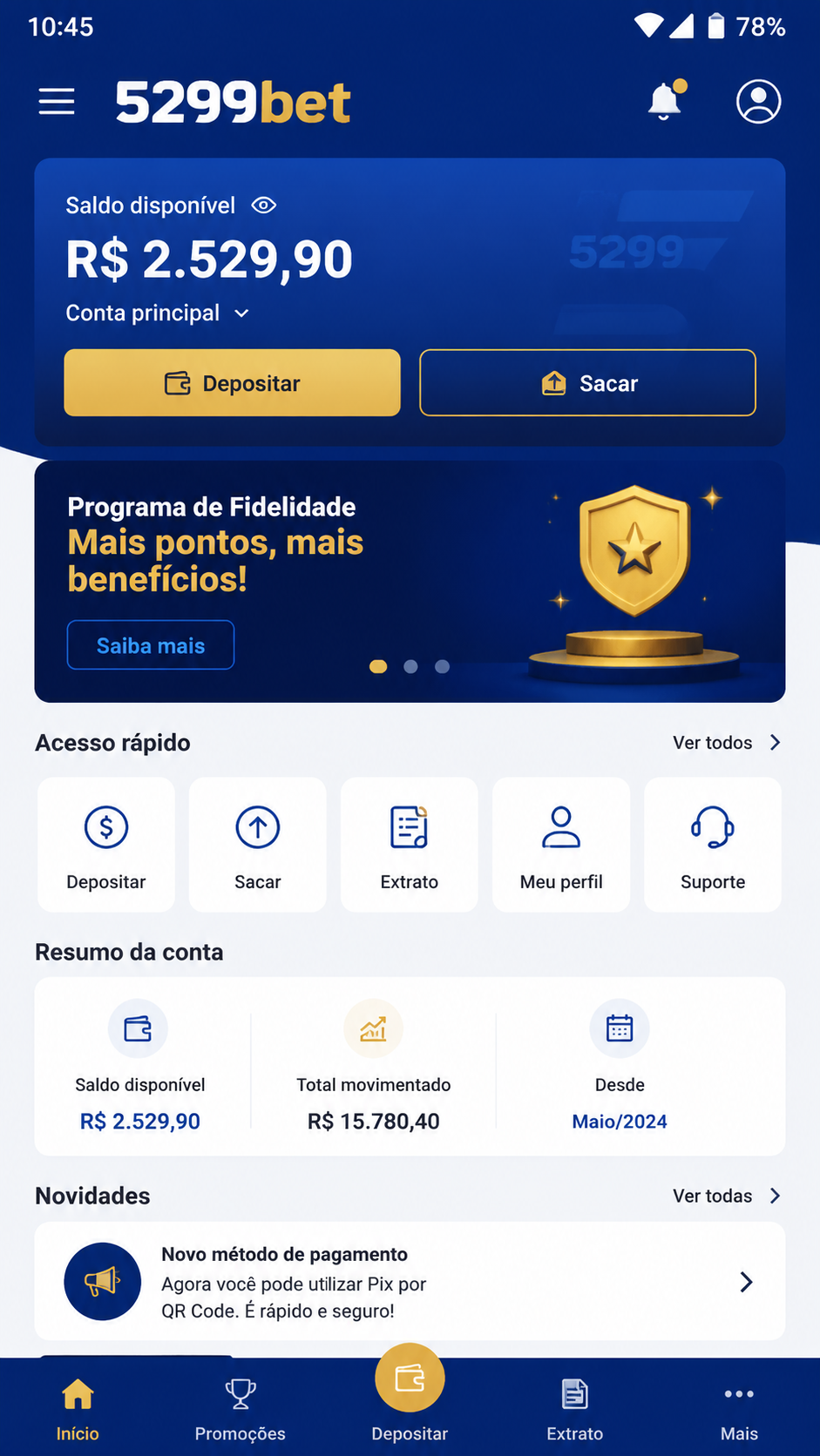5299bet screenshot