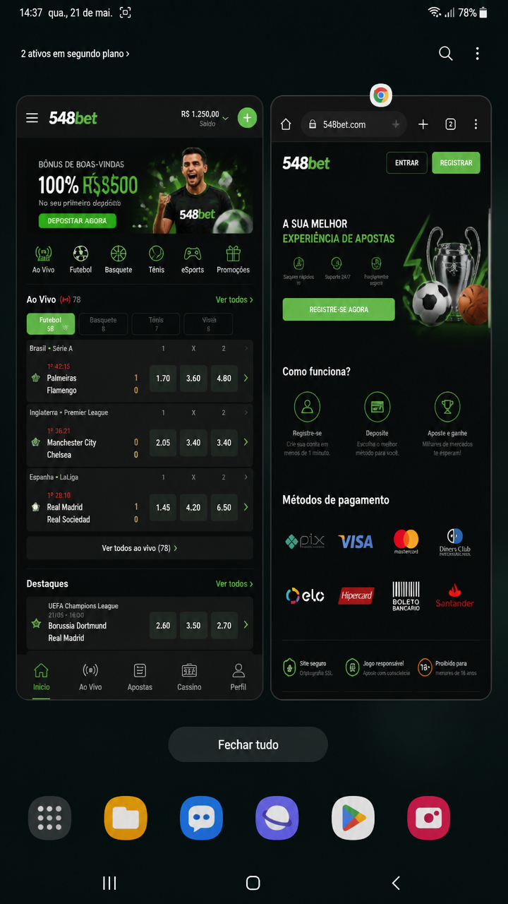548bet screenshot
