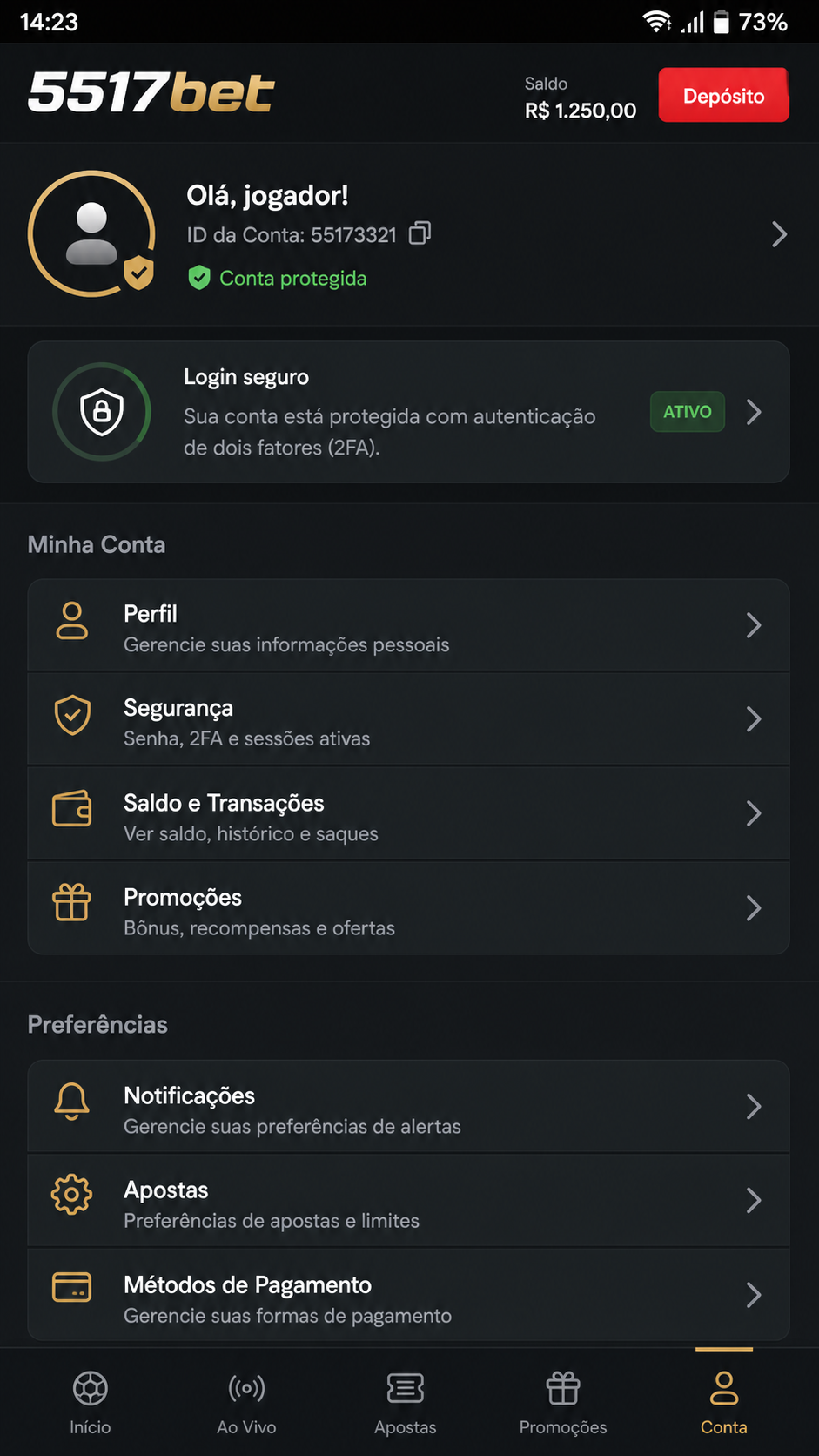 5517bet screenshot