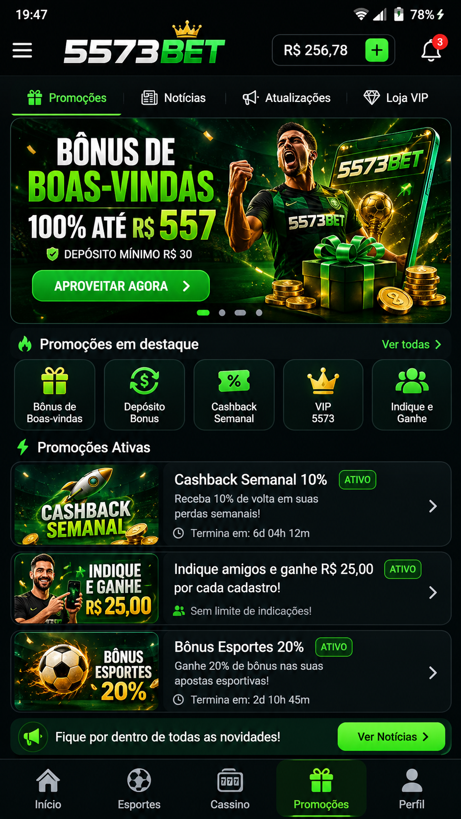 5573bet captura de tela Android