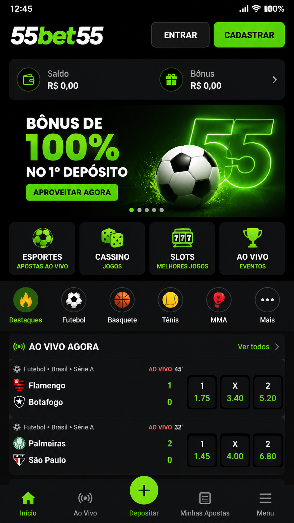 55bet55 screenshot