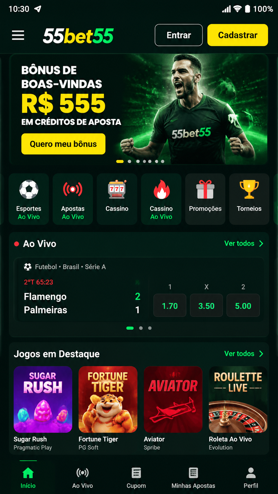 55bet55 screenshot