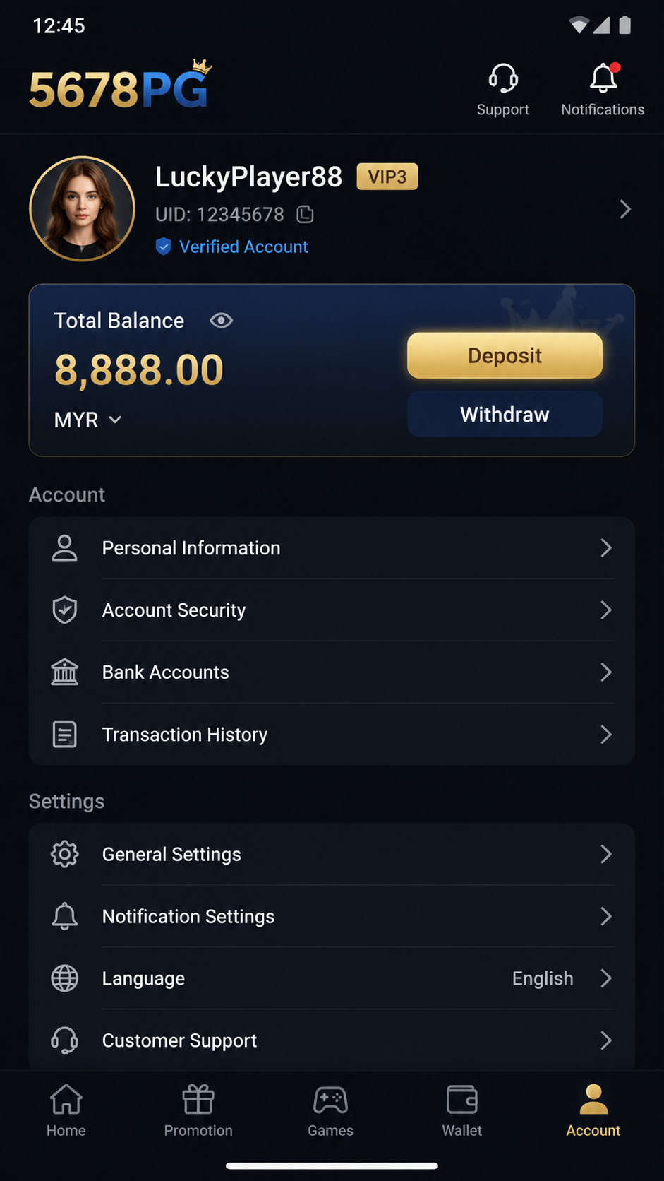 5678PG screenshot