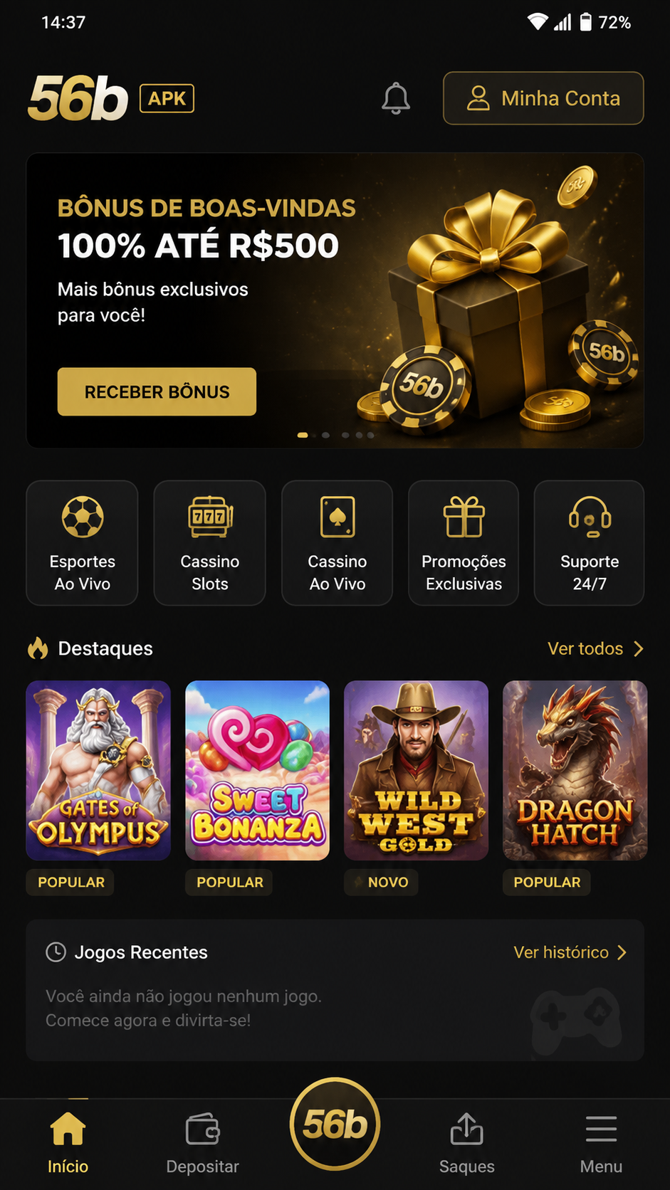 56b captura de tela Android