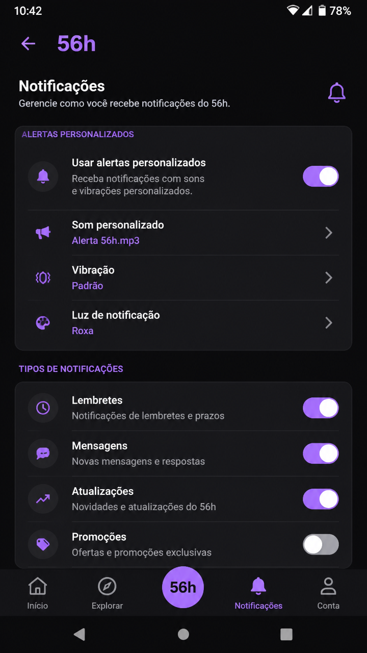 56h screenshot