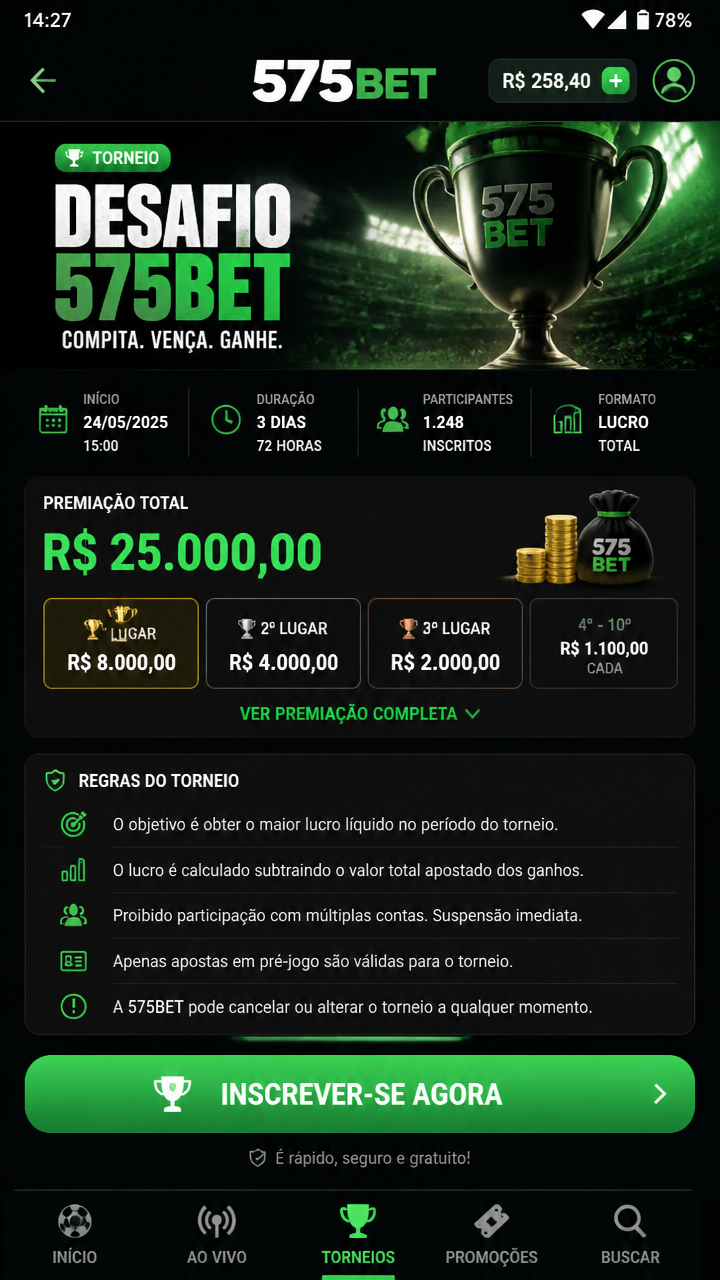 575bet screenshot