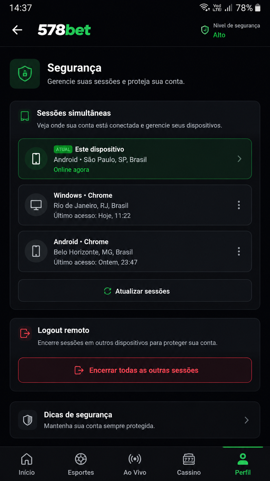 578bet screenshot