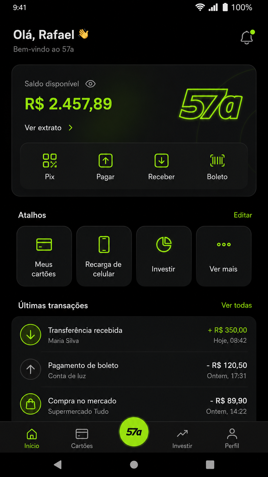 57a captura de tela Android