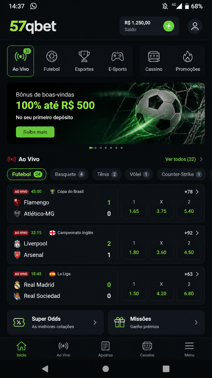 57qbet screenshot