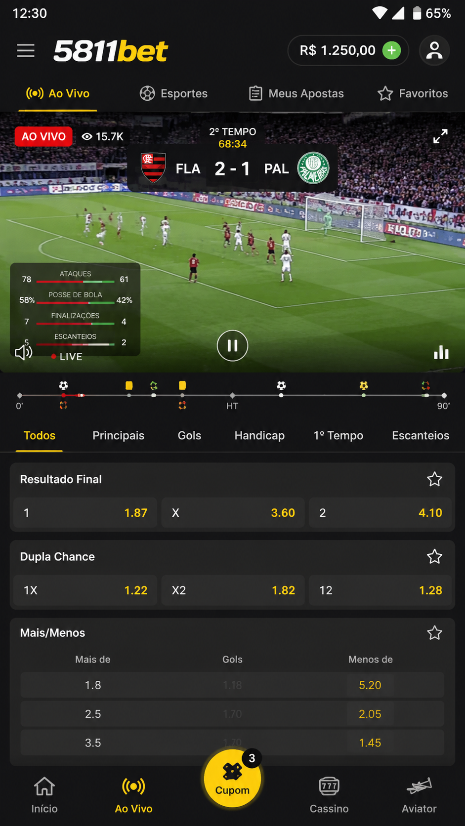 5811bet screenshot