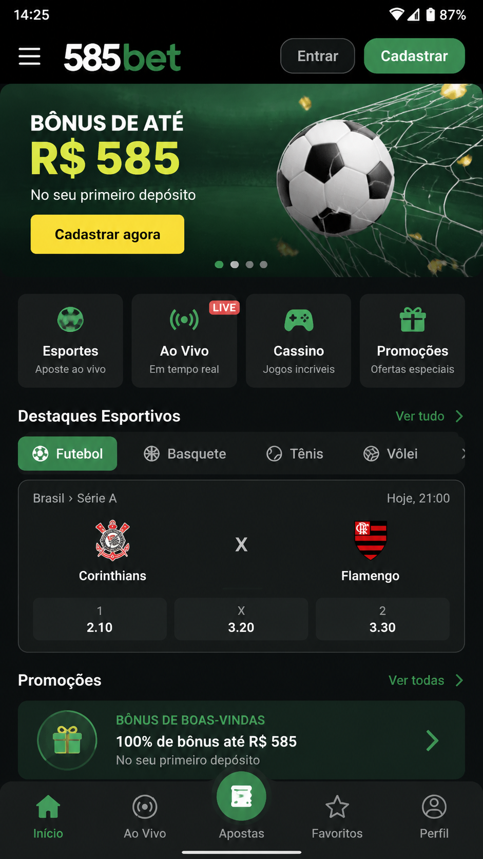 585bet screenshot