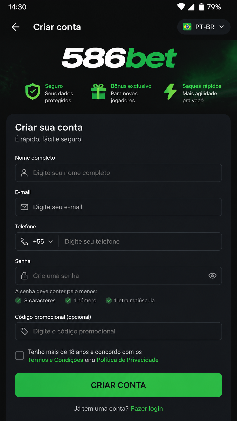 586bet screenshot