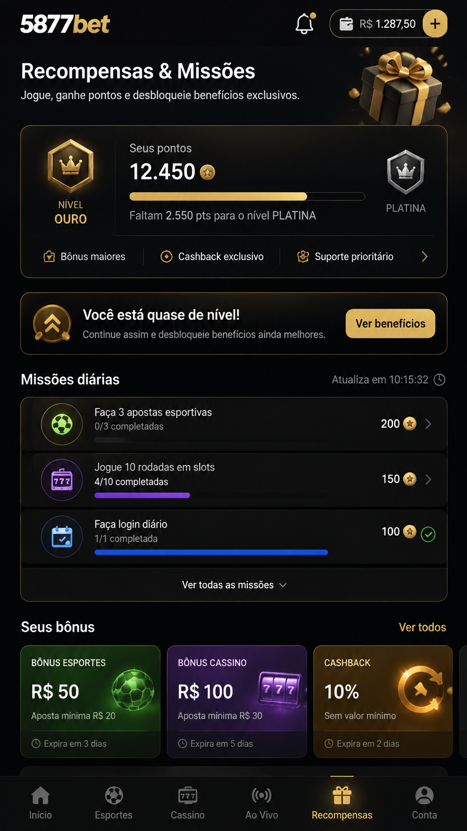 5877bet screenshot