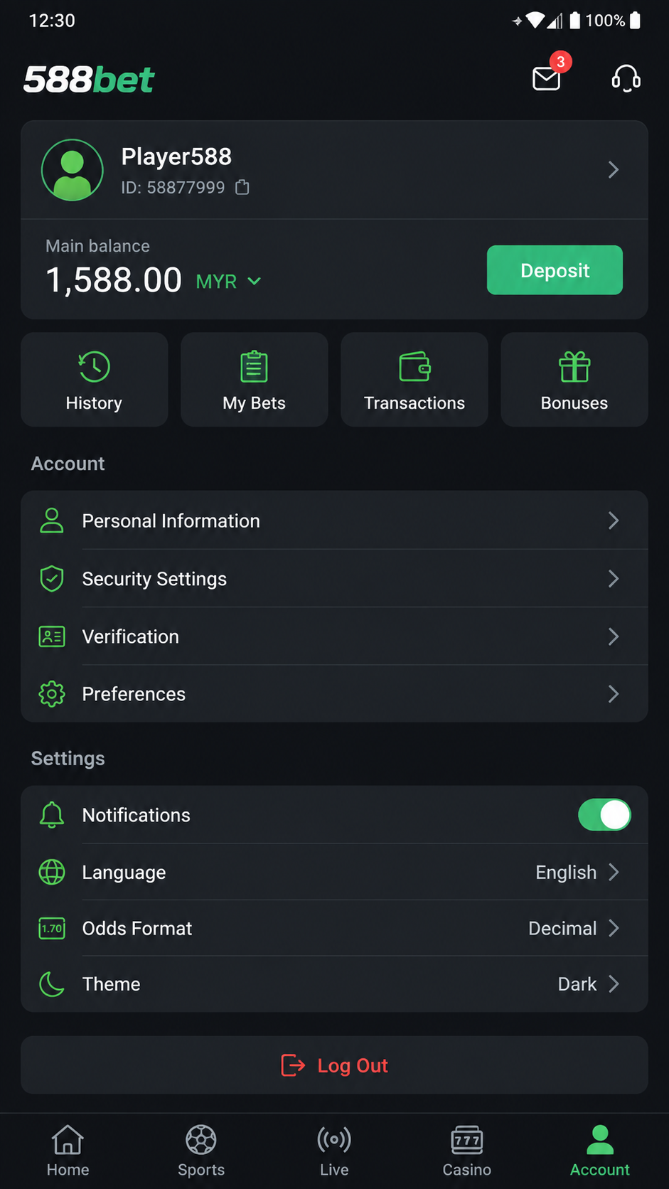 588bet screenshot