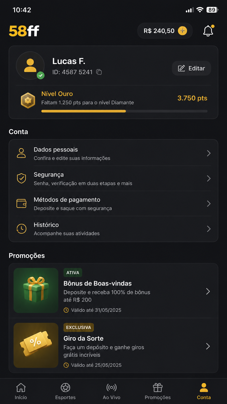 58ff screenshot