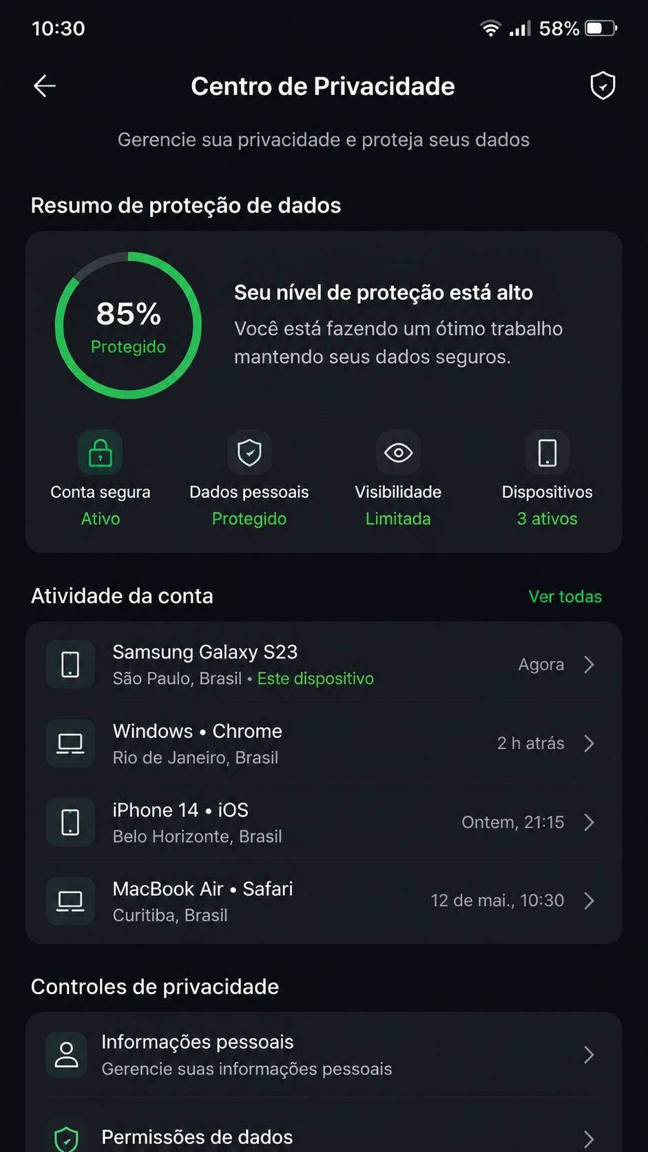 58g screenshot