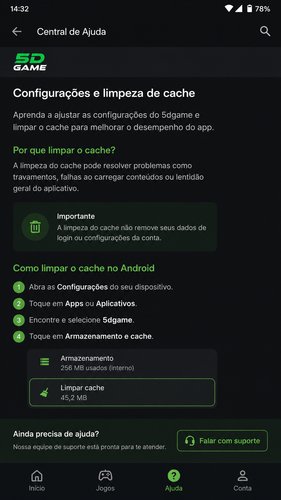 5dgame captura de tela Android