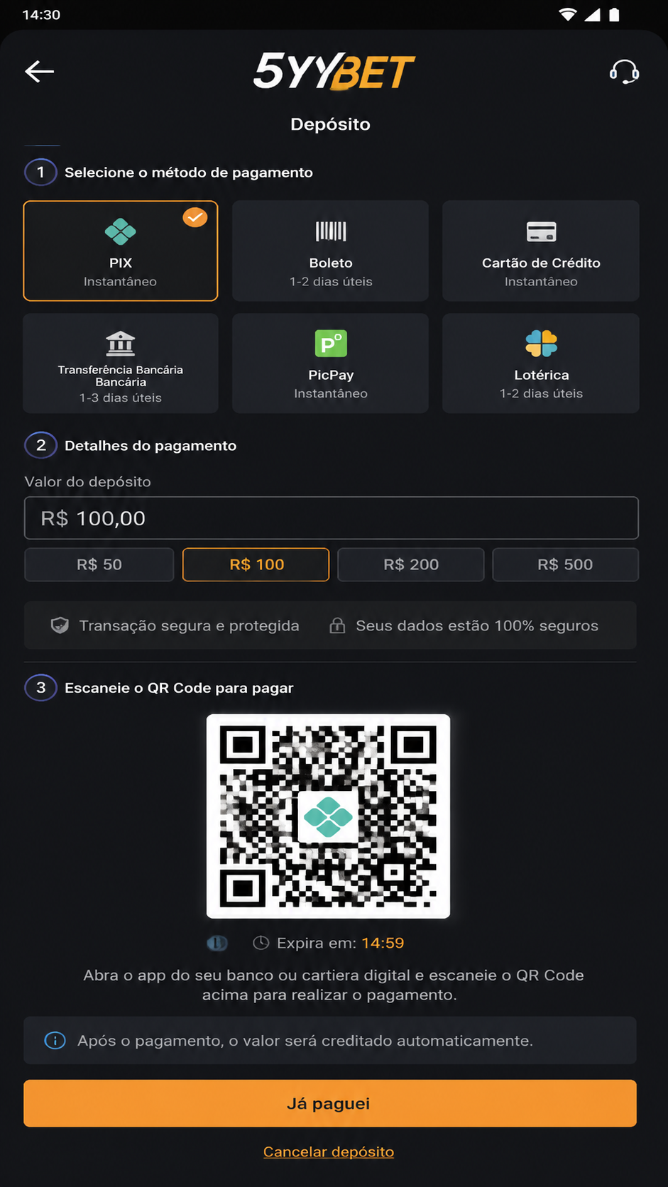 5yybet screenshot