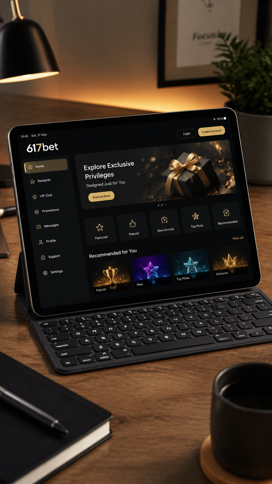 617bet screenshot