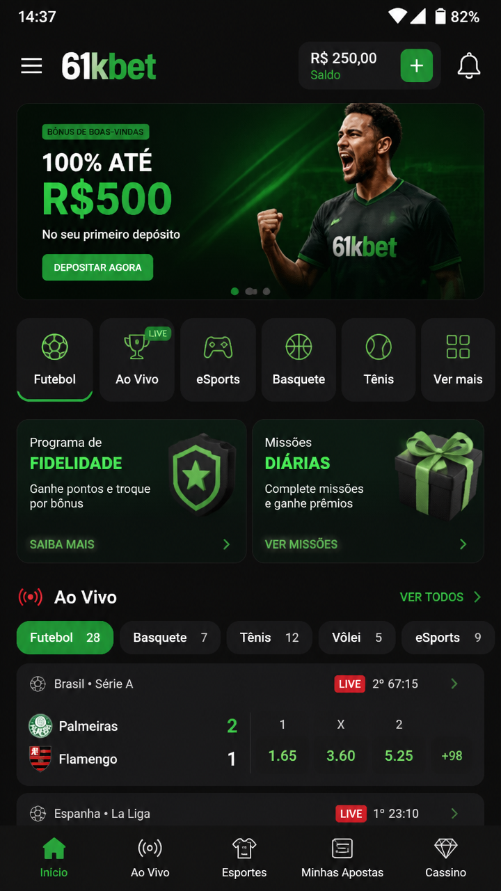 61kbet screenshot