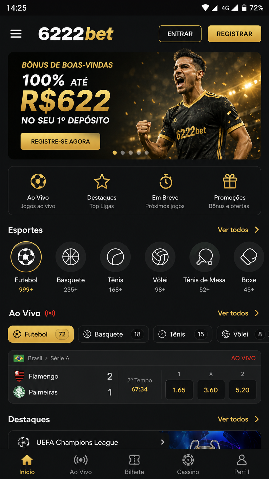 6222bet screenshot