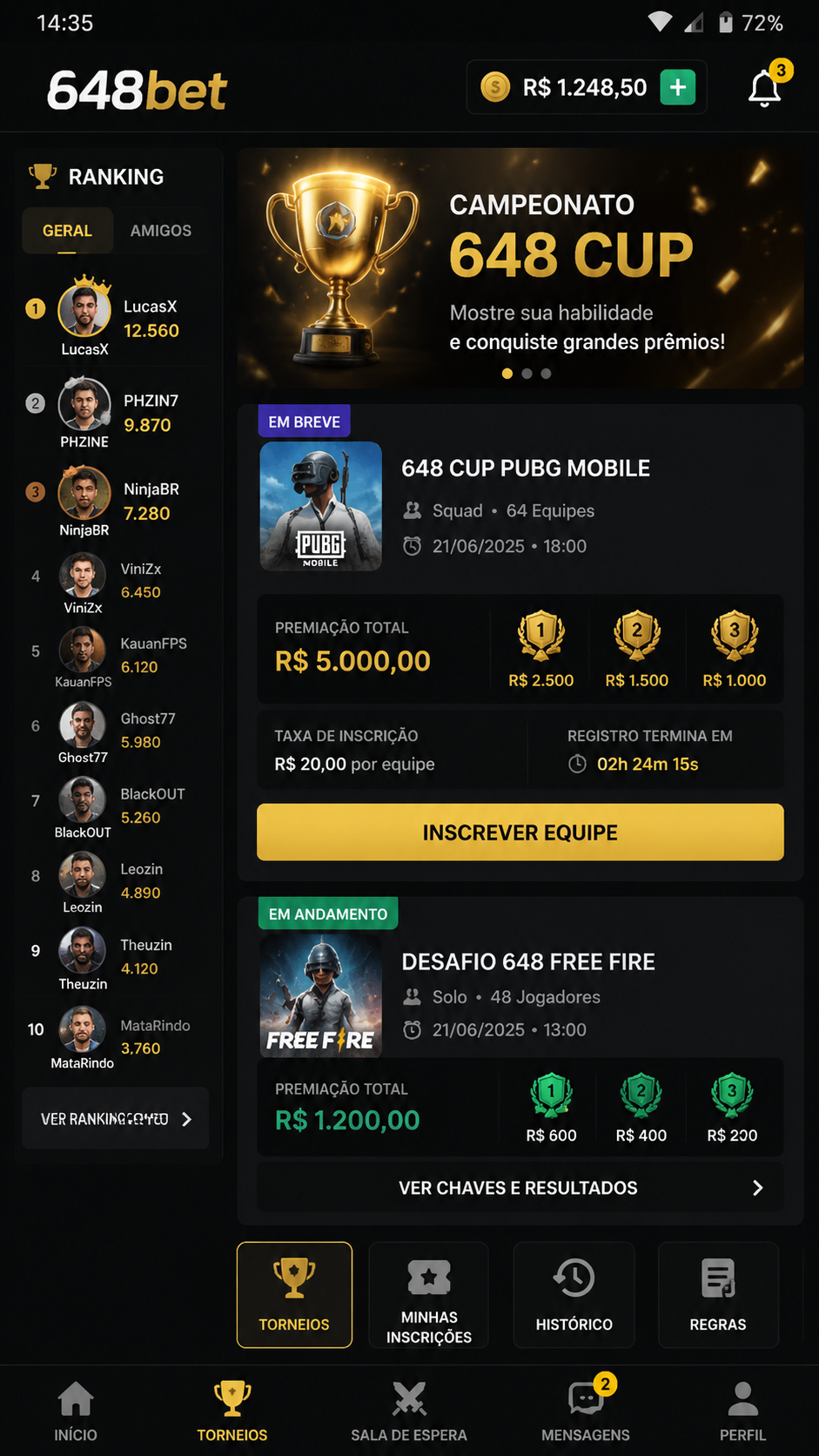 648bet screenshot