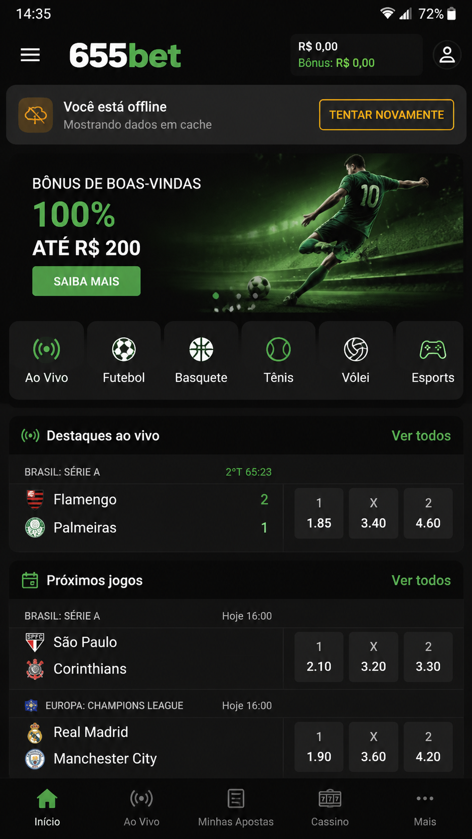 655bet screenshot