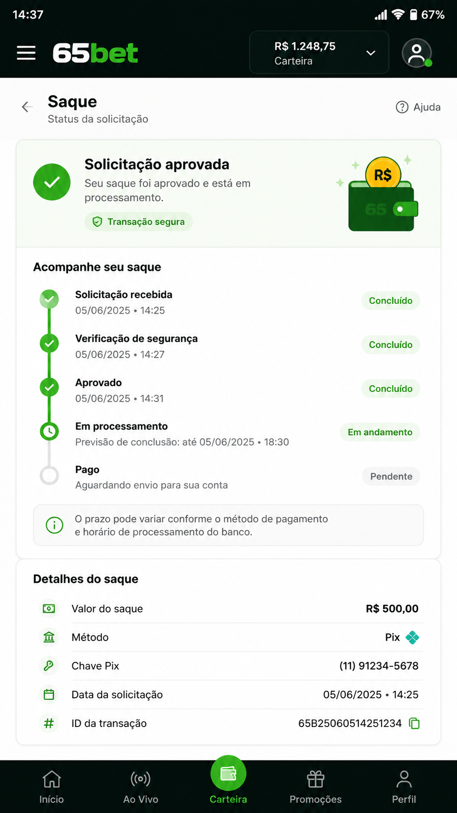 65bet screenshot