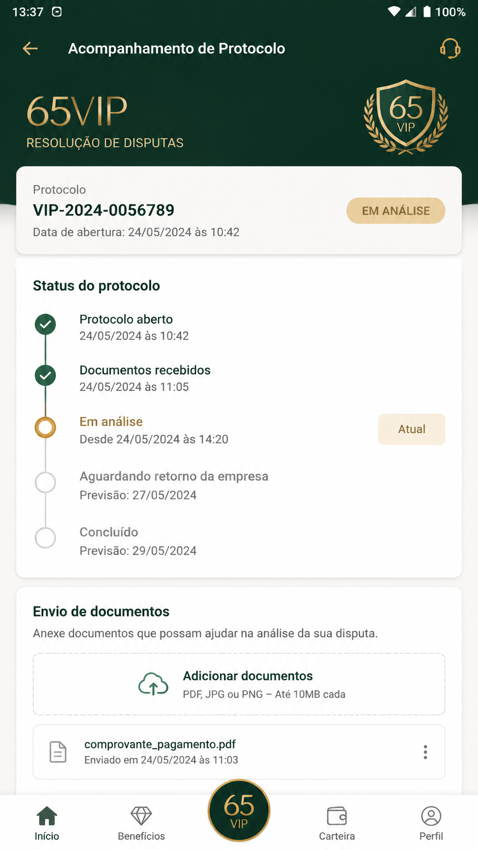 65VIP screenshot