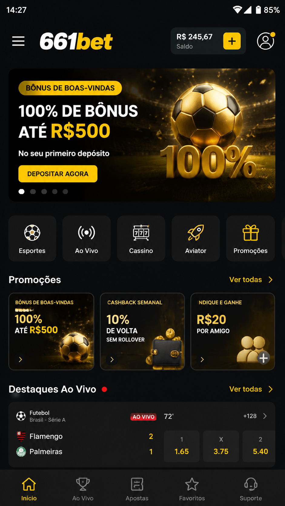 661bet screenshot