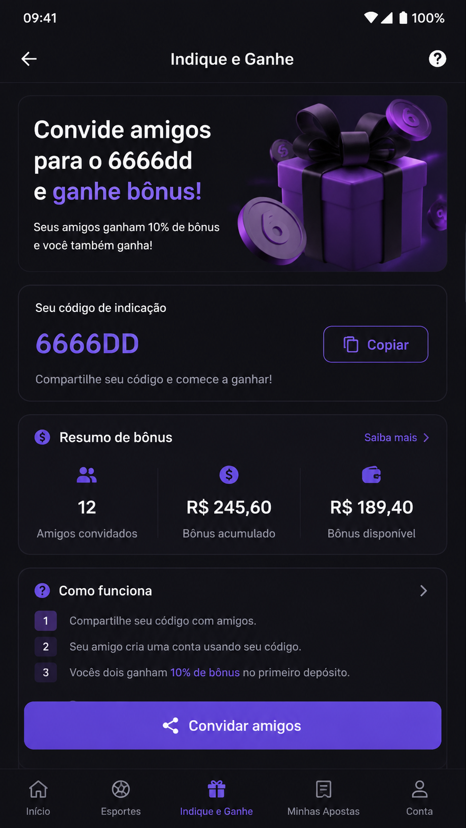 6666dd captura de tela Android