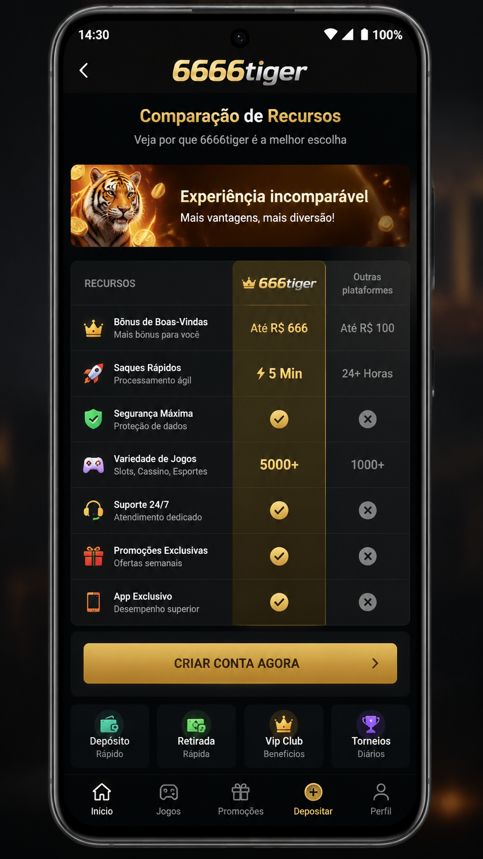 6666tiger screenshot