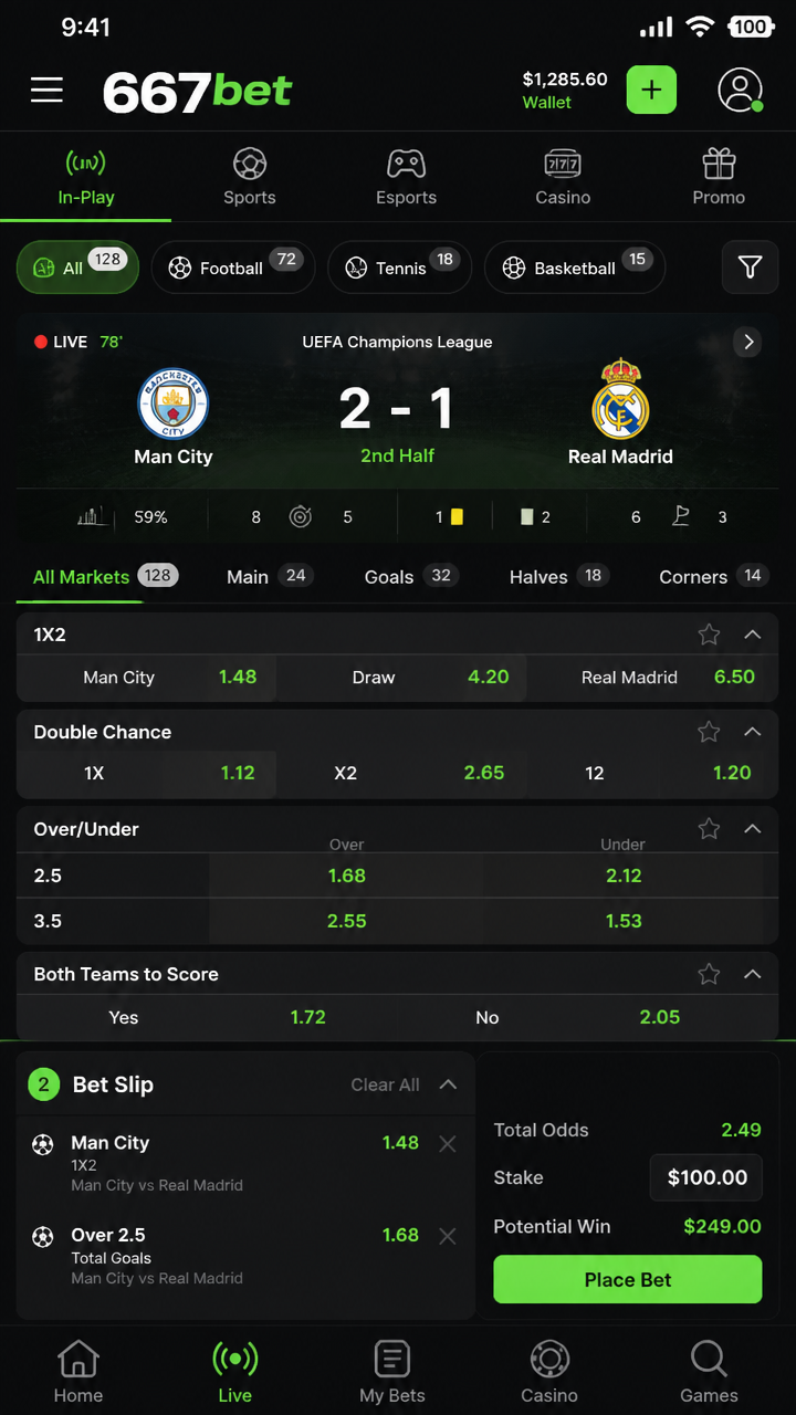 667bet screenshot