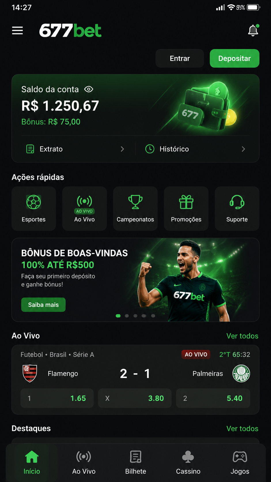 677bet screenshot