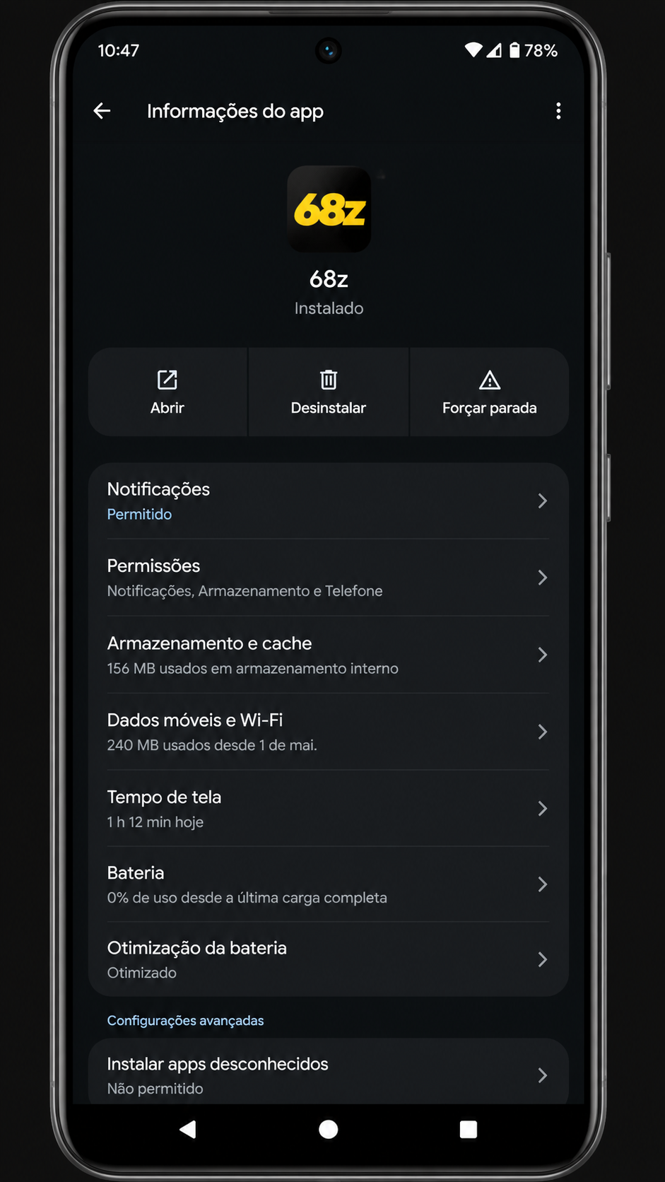 68z screenshot