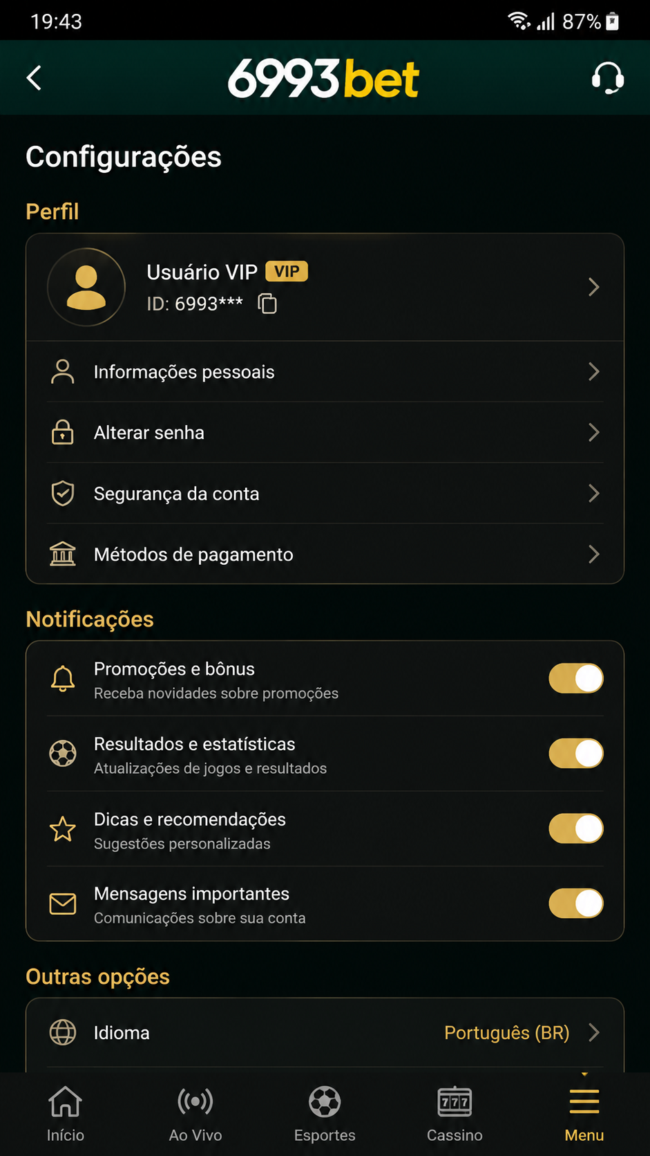 6993bet screenshot