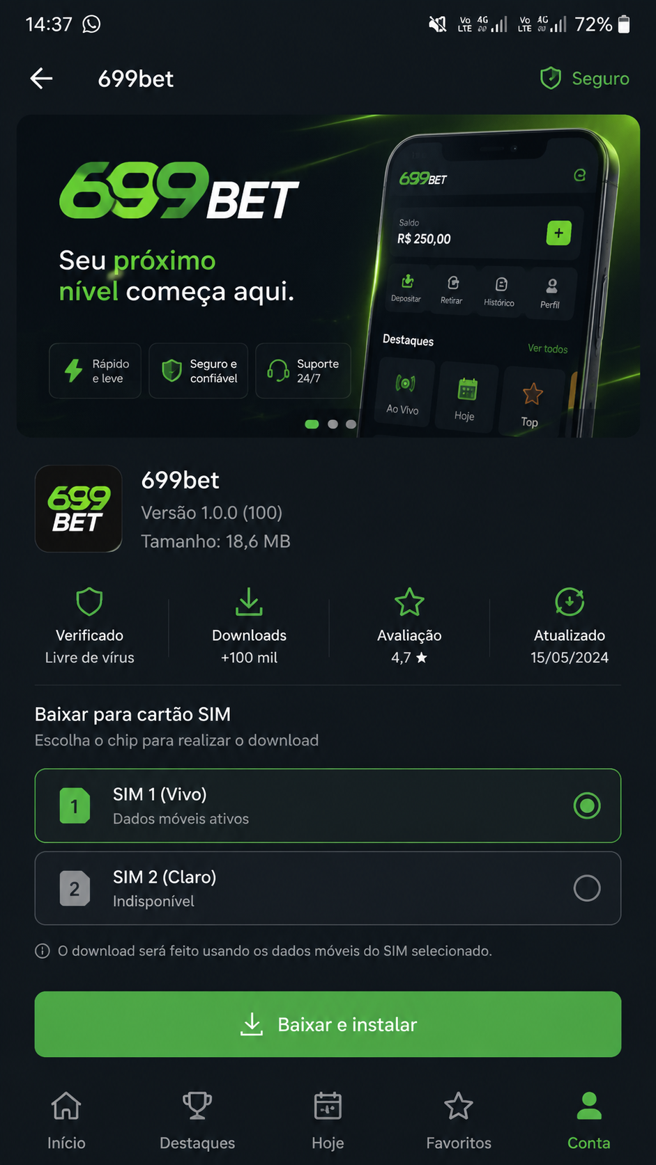 699bet screenshot