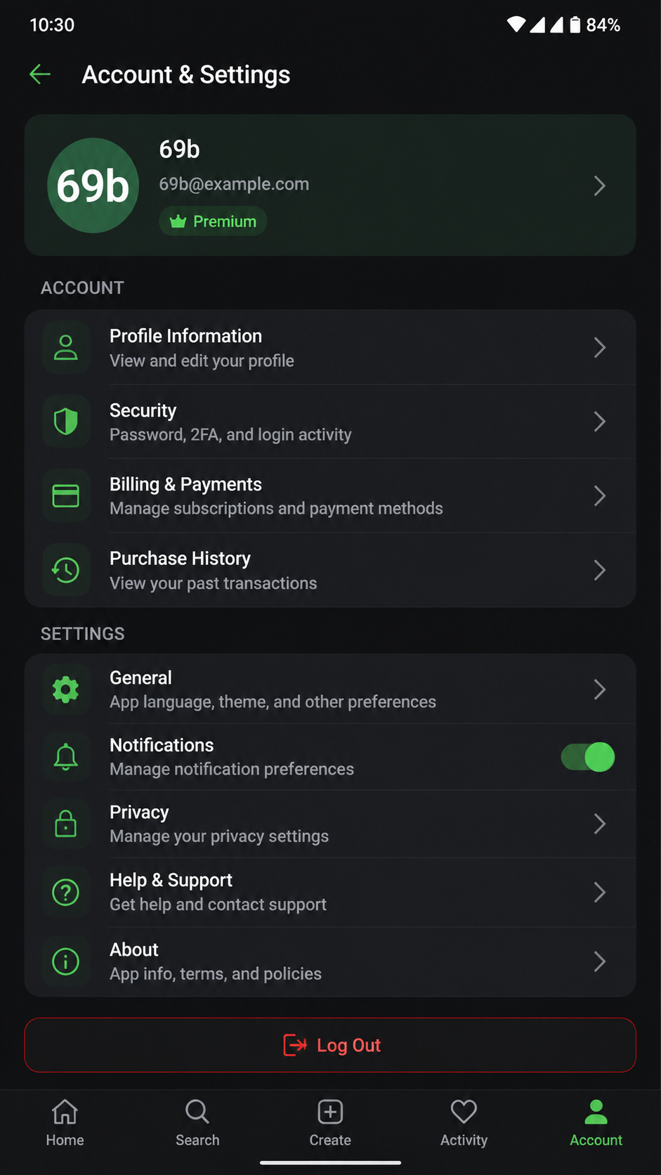 69b screenshot