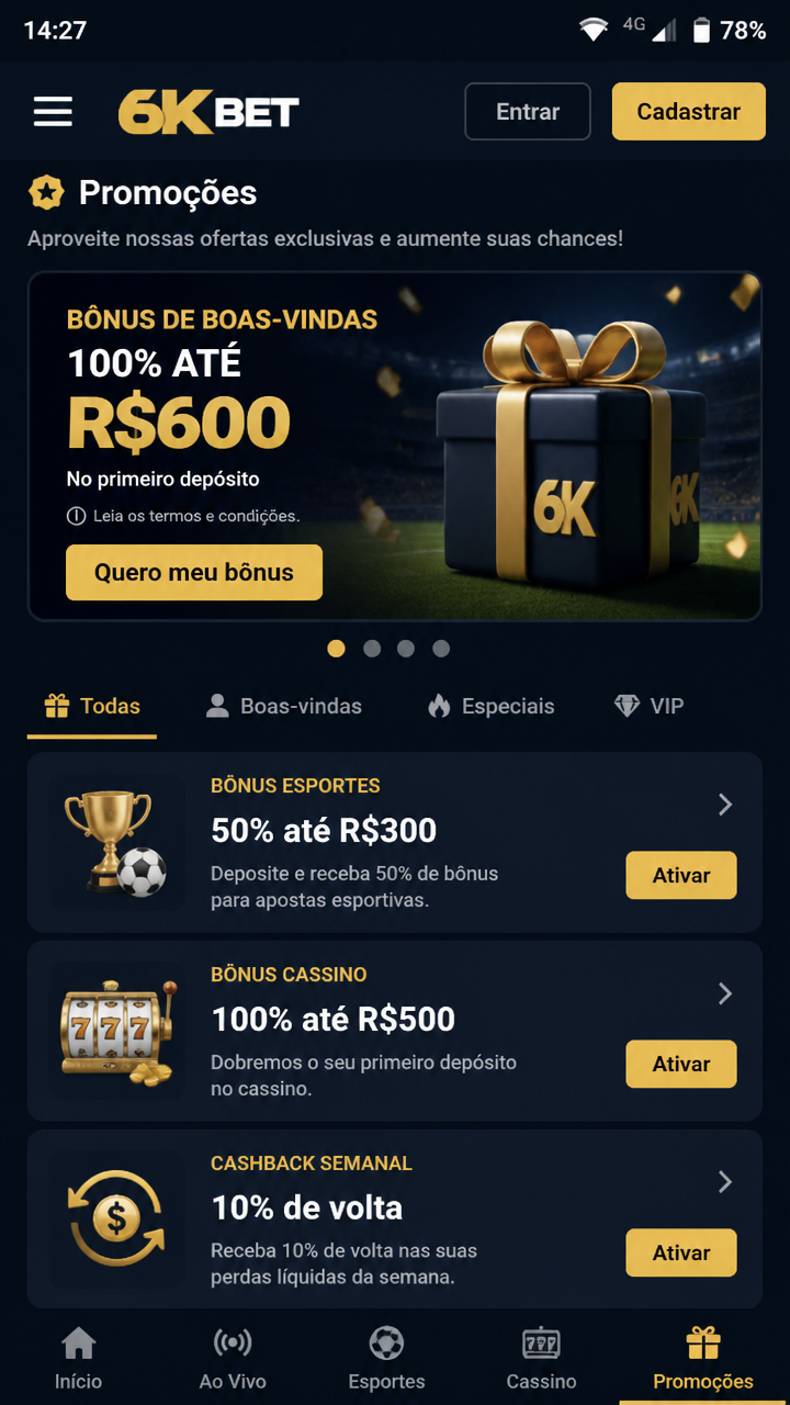6kbet screenshot