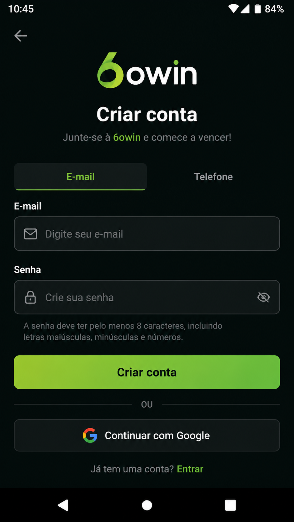 6owin captura de tela Android