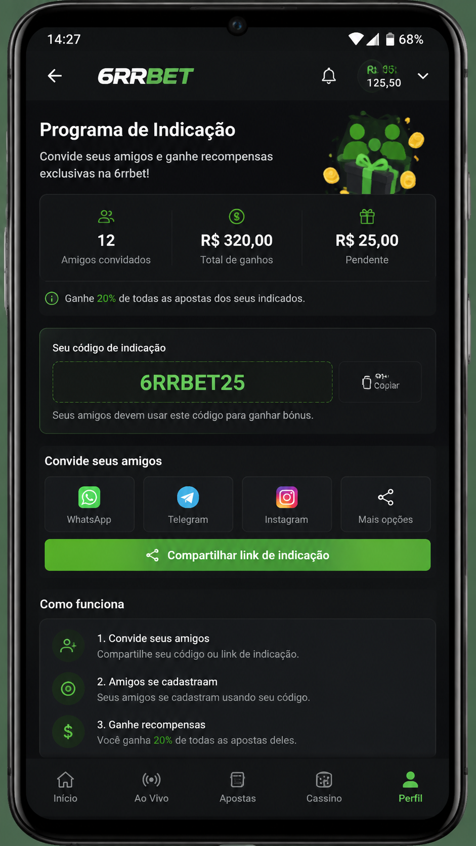 6rrbet screenshot