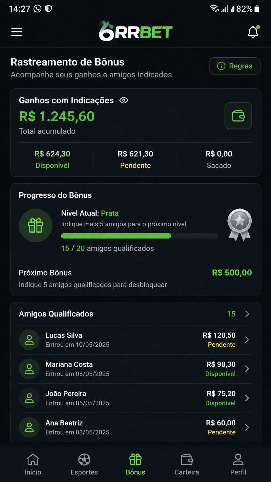 6rrbet screenshot