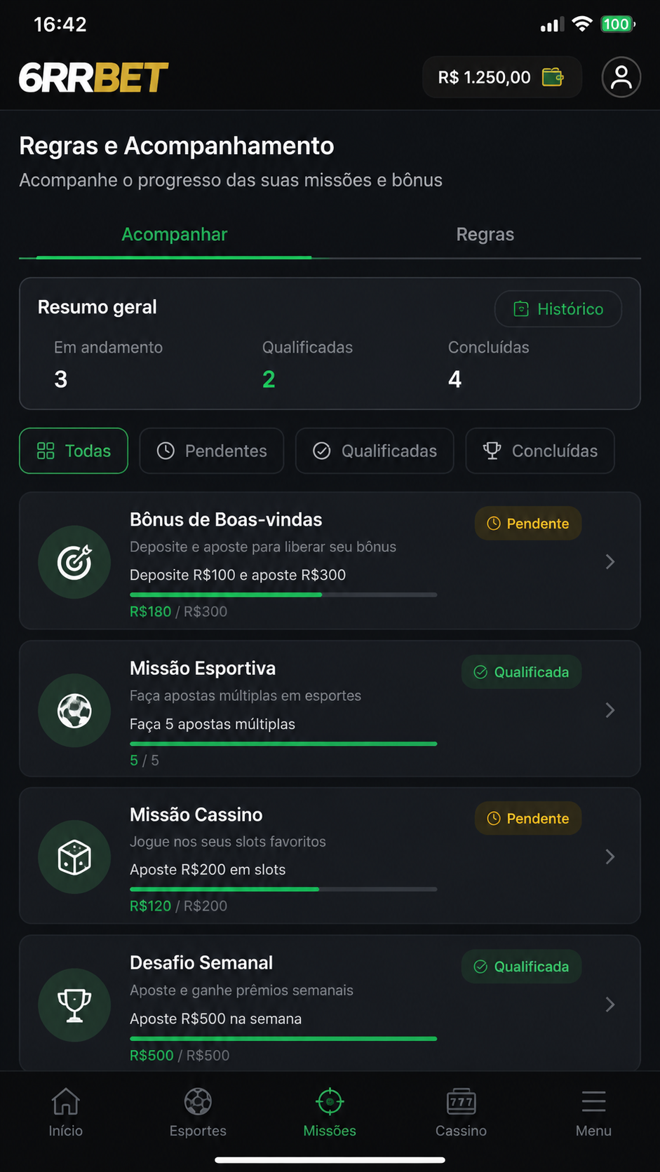 6rrbet screenshot