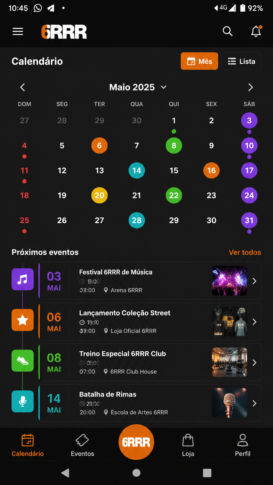 6rrr captura de tela Android