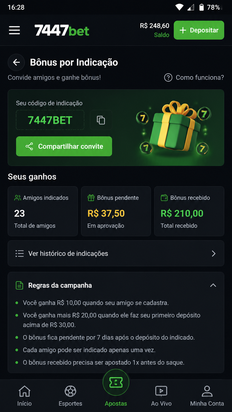 7447bet screenshot